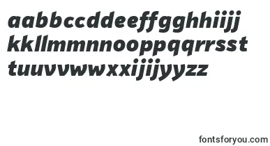 PfhighwaysansproBlackitalic font – dutch Fonts