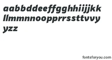 PfhighwaysansproBlackitalic font – malagasy Fonts