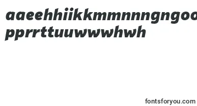 PfhighwaysansproBlackitalic font – maori Fonts