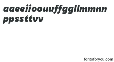 PfhighwaysansproBlackitalic font – samoan Fonts