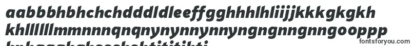 PfhighwaysansproBlackitalic Font – Sotho Fonts