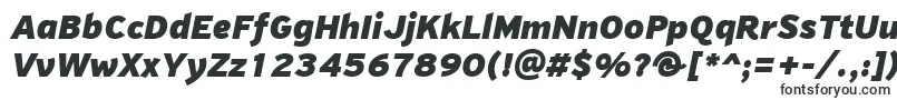 PfhighwaysansproBlackitalic Font – Popular Fonts