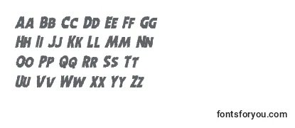 Horroweenboldital Font