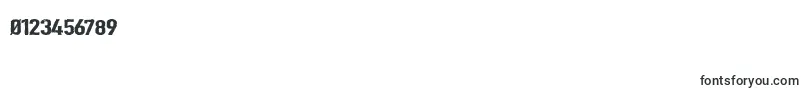 Dirt2stickler-Schriftart – Schriften für Zahlen und Nummern