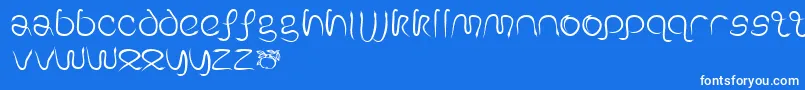 Lisätietoja GeSerpentine-fontista GeSerpentine-fontti – valkoiset fontit sinisellä taustalla