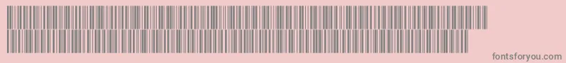 Intp48dltt Font – Gray Fonts on Pink Background