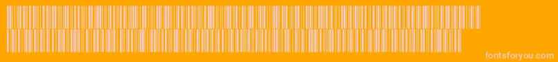 Intp48dltt Font – Pink Fonts on Orange Background