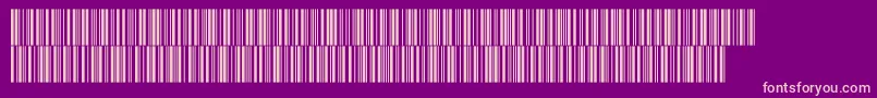 Intp48dltt Font – Pink Fonts on Purple Background