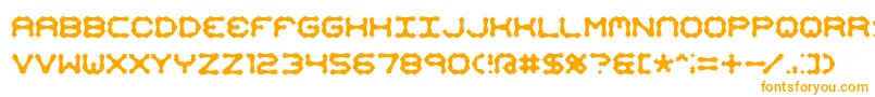 Mimaalt2-Schriftart – Orangefarbene Schriften