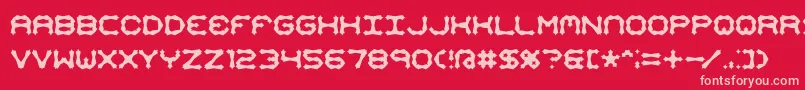 fuente Mimaalt2 – Fuentes Rosadas Sobre Fondo Rojo