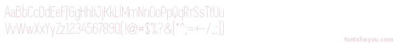 Simplifica-Schriftart – Rosa Schriften