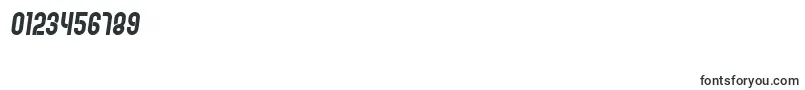 OrdinaryItalic Font – Fonts for Numbers and Digits