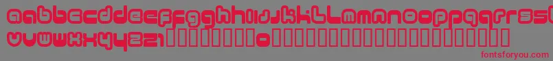 fuente 11 – Fuentes Rojas Sobre Fondo Gris