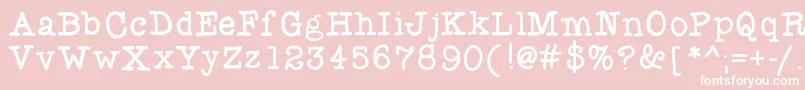 Подробнее о шрифте Flocked3 Шрифт Flocked3 – белые шрифты на розовом фоне