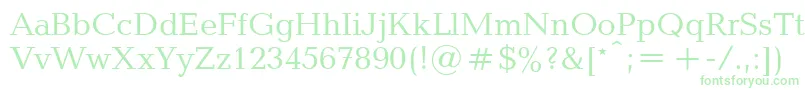 UkBaltica Font – Green Fonts on White Background