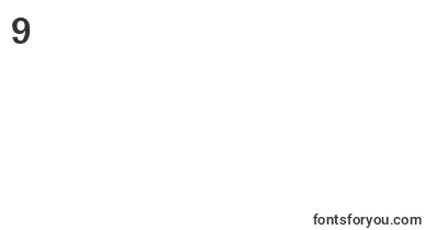 GlyphaltstdBold font – Fonts Number 9