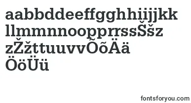 GlyphaltstdBold font – estonian Fonts