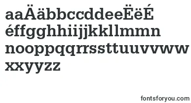 GlyphaltstdBold font – macedonian Fonts