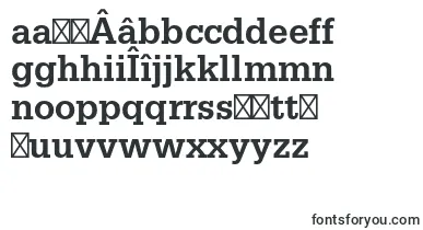 GlyphaltstdBold font – romanian Fonts