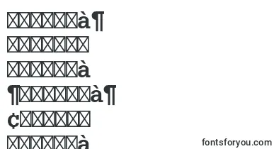 GlyphaltstdBold font – sinhalese Fonts