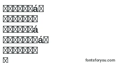 GlyphaltstdBold font – burmese Fonts