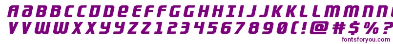 Lightsidertitle Font – Purple Fonts on White Background