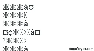 Nyetcond font – hindi Fonts