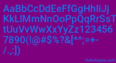 Nyetcond font – Blue Fonts On Purple Background