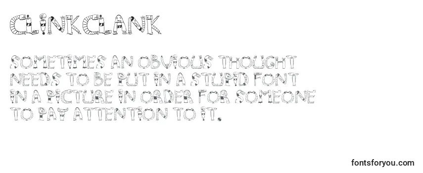 Clinkclank Font