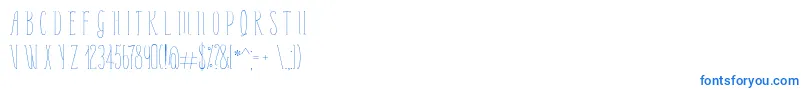 Weitere Informationen zur PerleDeRosee-Schriftart PerleDeRosee-Schriftart – Blaue Schriften