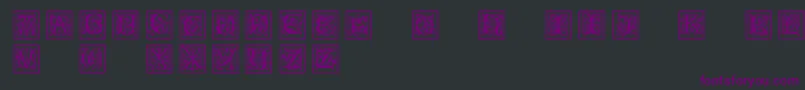 Petitfleurnormal Font – Purple Fonts on Black Background