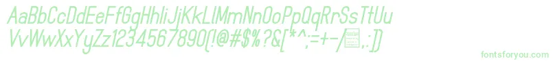 MindblueBoldItalicDemo Font – Green Fonts