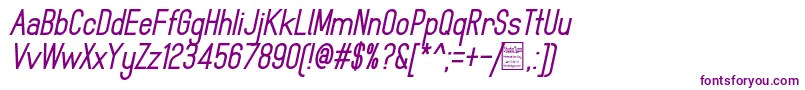 MindblueBoldItalicDemo Font – Purple Fonts