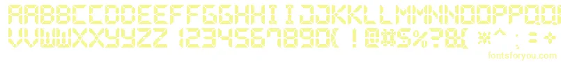 PixelLcd7 Font – Yellow Fonts