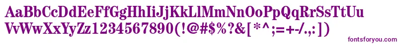 CenturystdBoldcondensed Font – Purple Fonts
