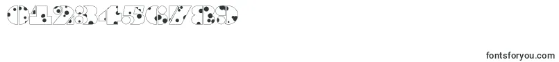 BraggadrRegular Font – Fonts for Numbers and Digits