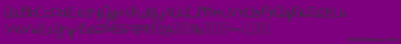 Lisätietoja GimmeCheese-fontista GimmeCheese-fontti – mustat fontit violetilla taustalla