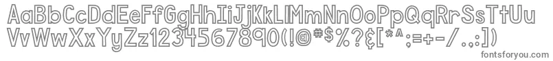 DjbSpeakOut Font – Gray Fonts