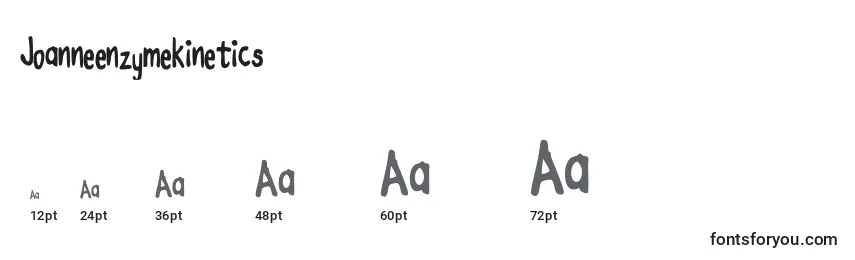 Joanneenzymekinetics Font Sizes