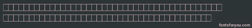 Marks Font – Pink Fonts on Black Background