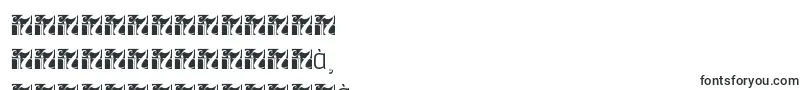 HurufoNumeroThin-Schriftart – thailändische Schriften