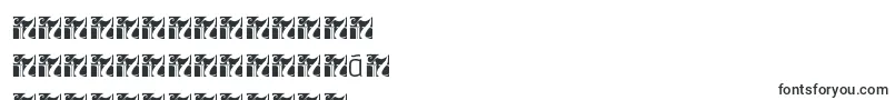 HurufoNumeroThin-Schriftart – koreanische Schriften