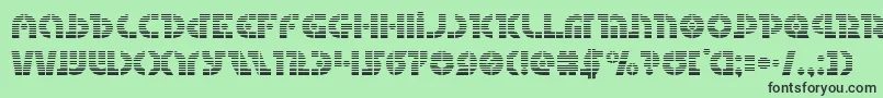 Questlokgrad Font – Black Fonts on Green Background