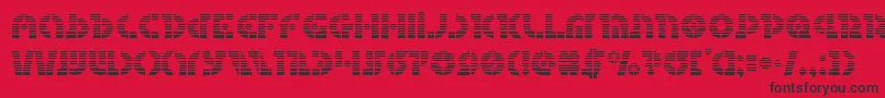 Questlokgrad Font – Black Fonts on Red Background