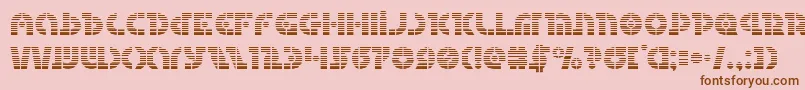 Questlokgrad Font – Brown Fonts on Pink Background