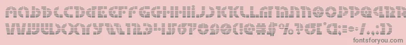 Questlokgrad Font – Gray Fonts on Pink Background