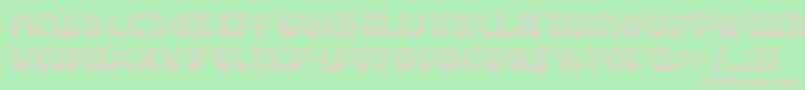 Questlokgrad Font – Pink Fonts on Green Background