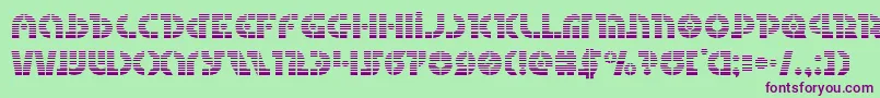 Шрифт Questlokgrad – фиолетовые шрифты на зелёном фоне