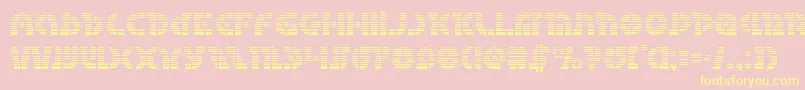 Questlokgrad Font – Yellow Fonts on Pink Background