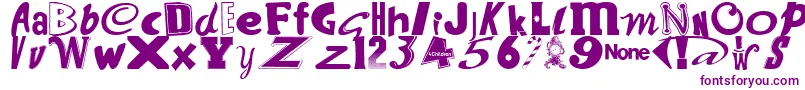 WantSomeCandy Font – Purple Fonts